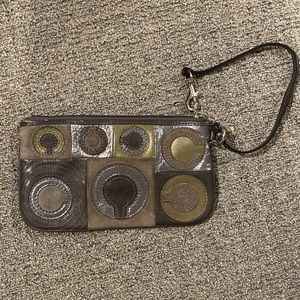 Very gently used Coach Wristlet